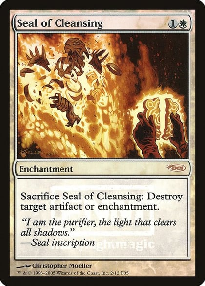 Seal of Cleansing, FNM Promos 2