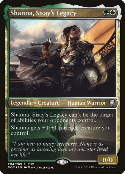 Shanna, Sisay's Legacy, FNM Promos 204