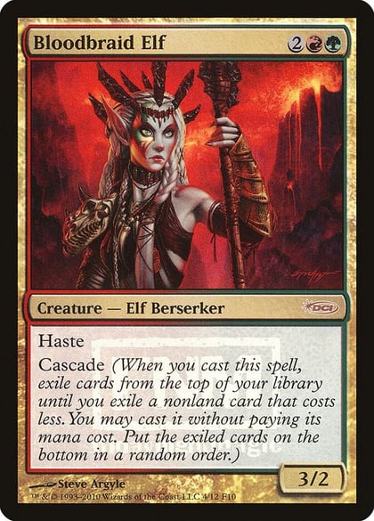 Bloodbraid Elf, FNM Promos 4