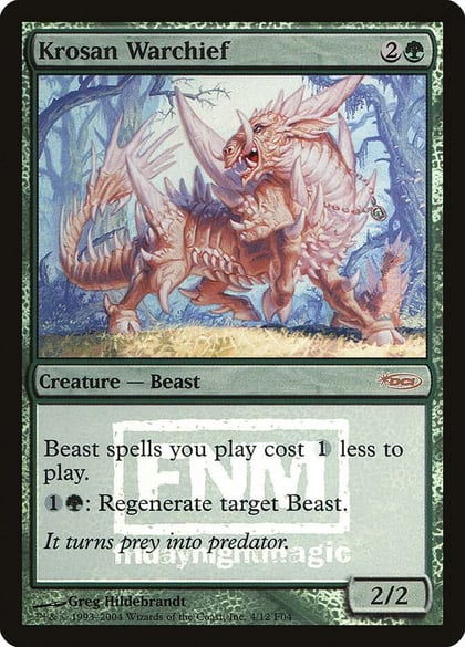 Krosan Warchief, FNM Promos 4