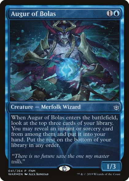 Augur of Bolas, FNM Promos 41