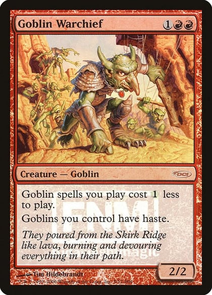 Goblin Warchief (2006), FNM Promos 5