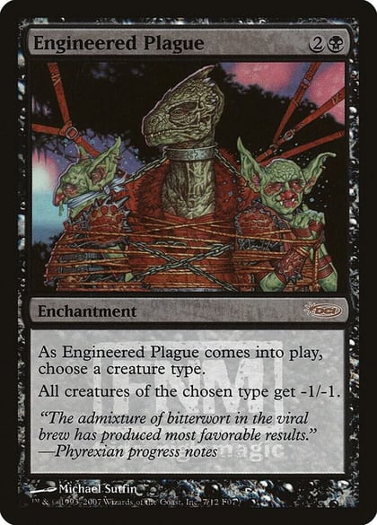 Engineered Plague, FNM Promos 7