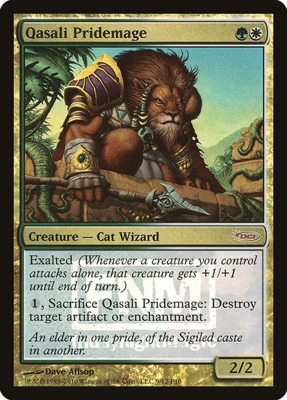 Qasali Pridemage, FNM Promos 9