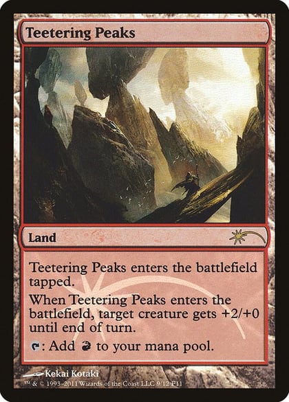 Teetering Peaks, FNM Promos 9