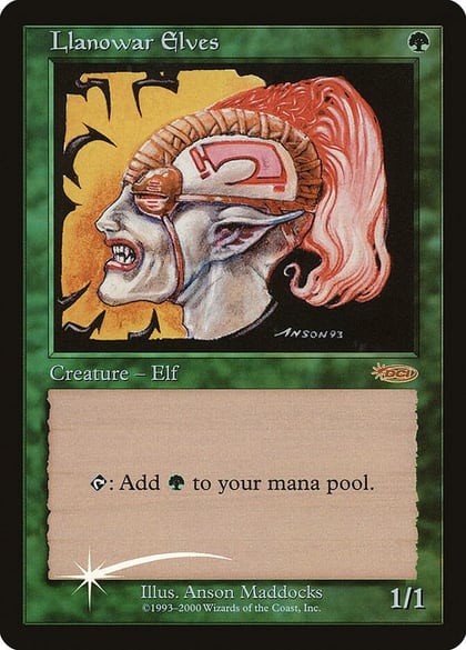 Llanowar Elves, FNM Promos #38124