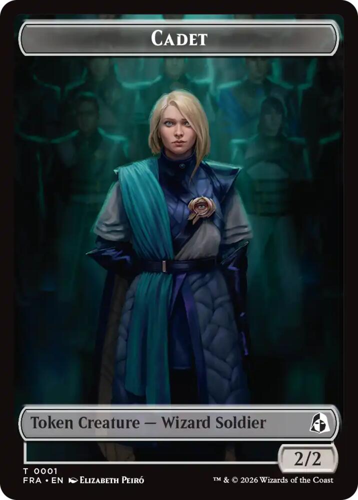 Cadet // Beast Double-Sided Token, Reality Fracture 1 // 8