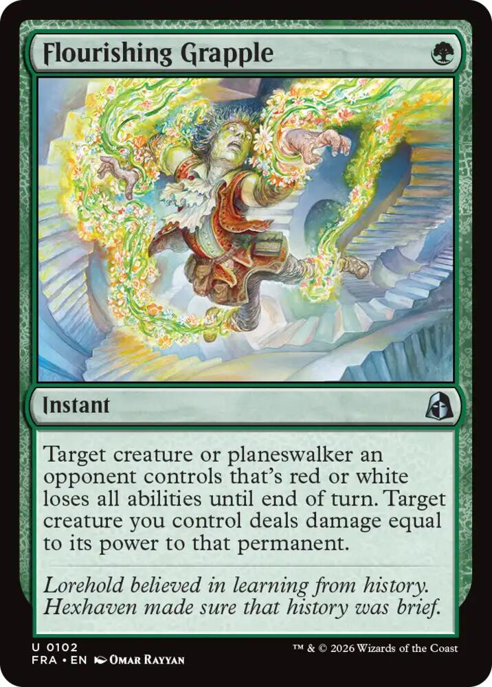 Flourishing Grapple, Reality Fracture 102
