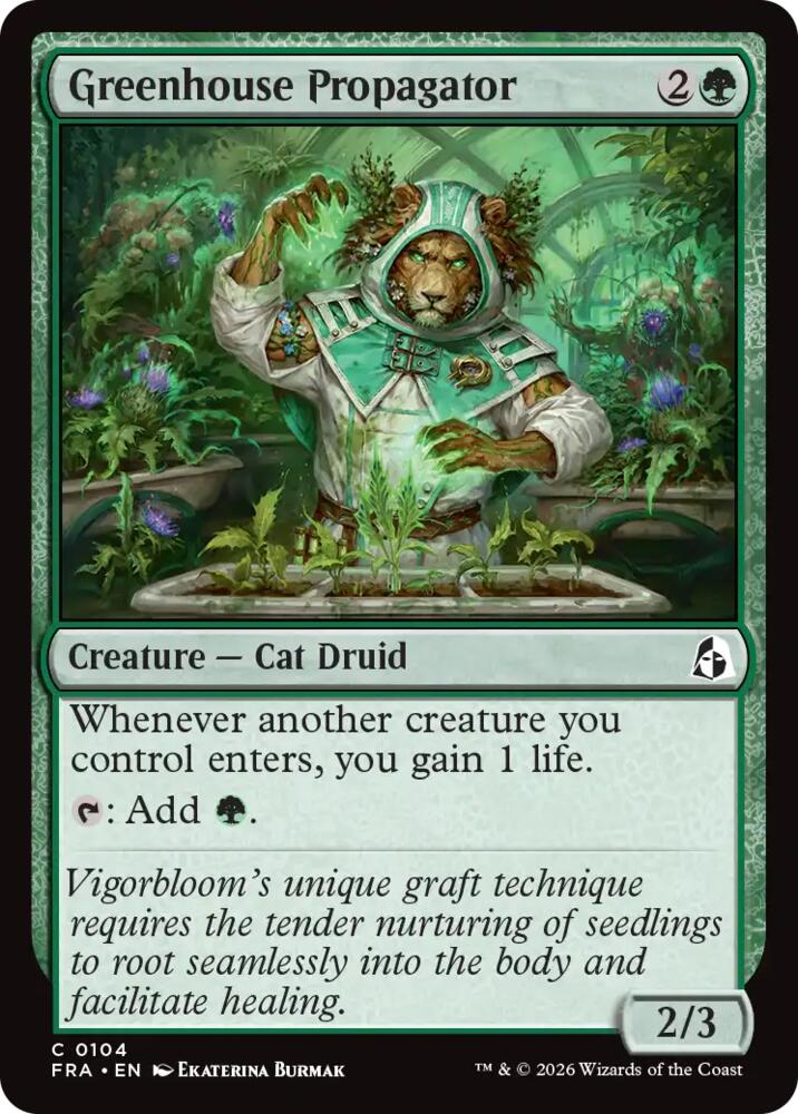 Greenhouse Propagator, Reality Fracture 104