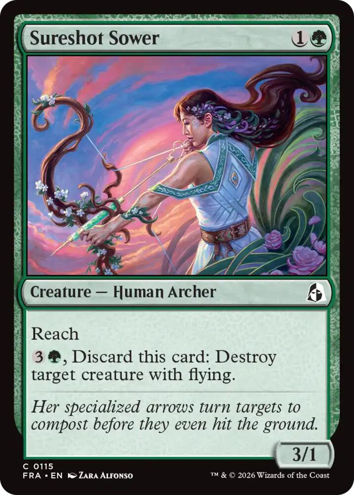 Sureshot Sower, Reality Fracture 115