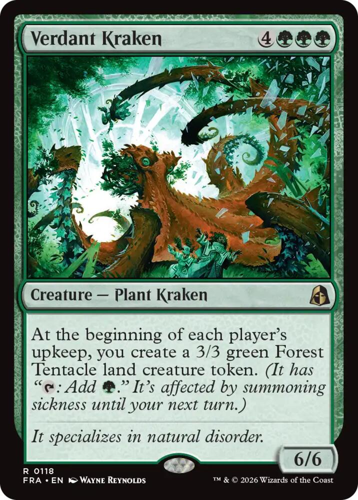 Verdant Kraken, Reality Fracture 118
