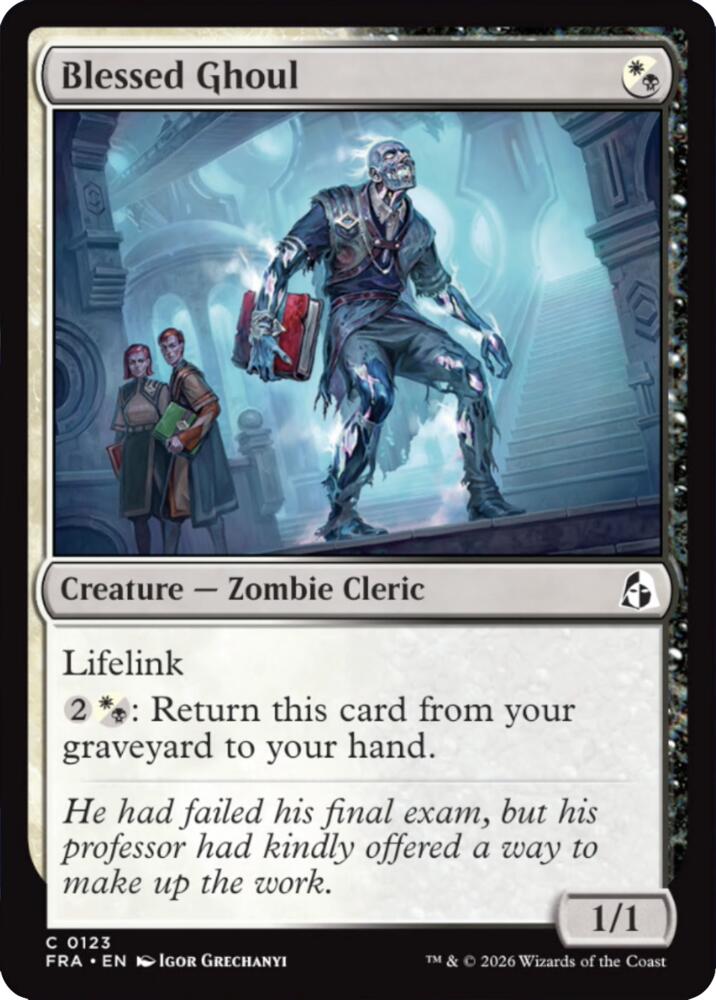 Blessed Ghoul, Reality Fracture 123