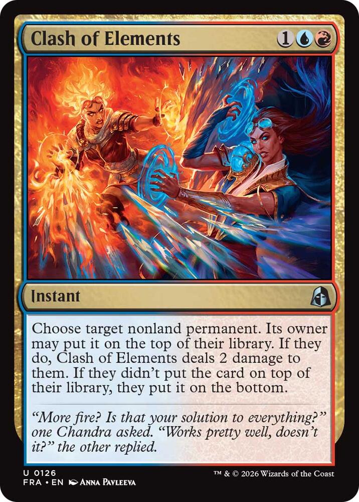 Clash of Elements, Reality Fracture 126