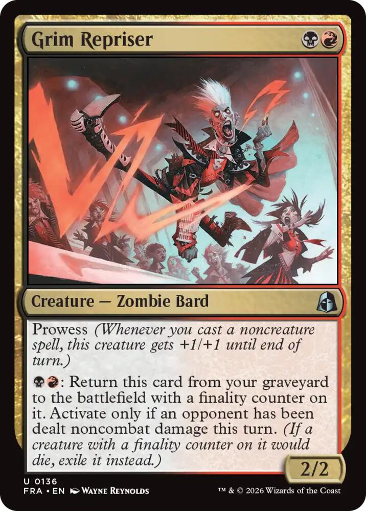 Grim Repriser, Reality Fracture 136