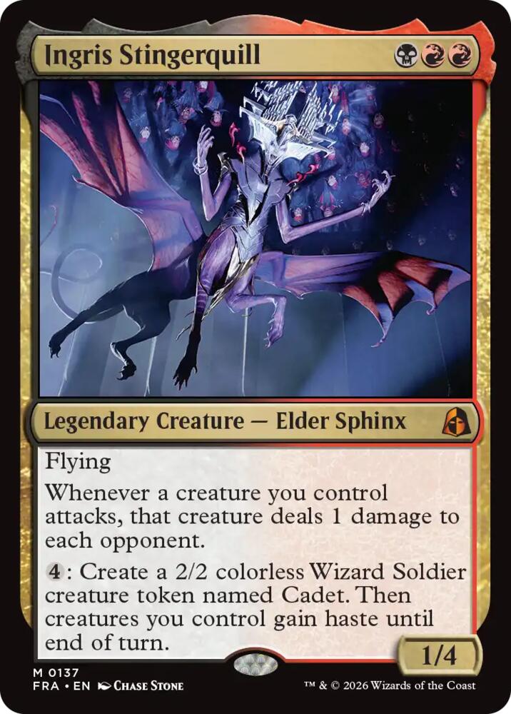 Ingris Stingerquill, Reality Fracture 137