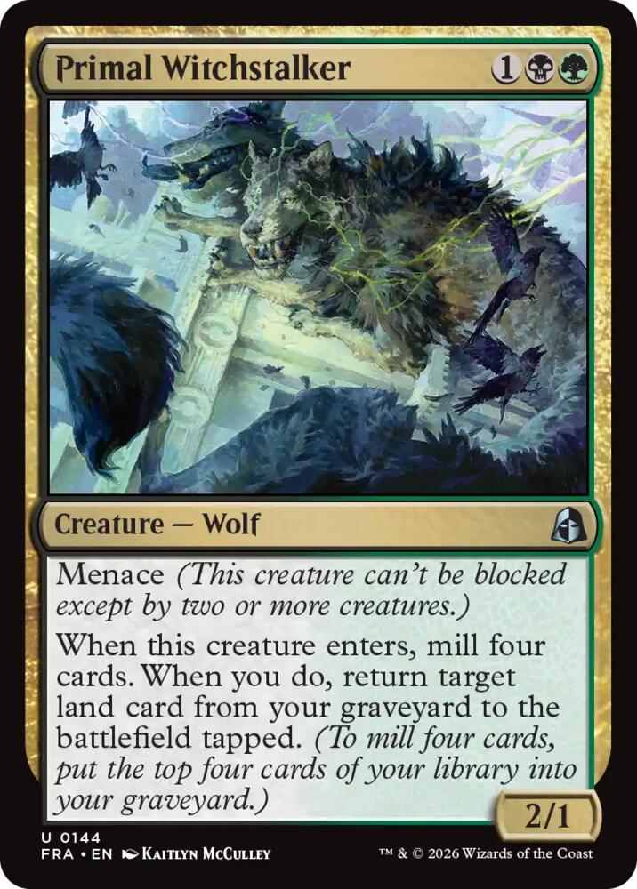 Primal Witchstalker, Reality Fracture 144