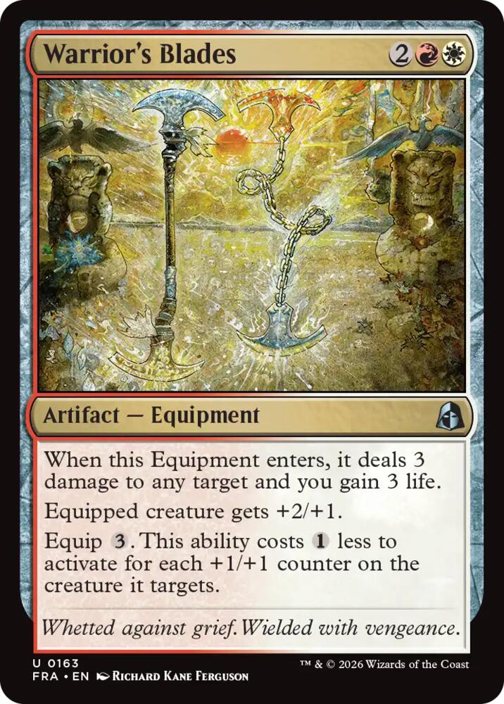 Warrior's Blades, Reality Fracture 163