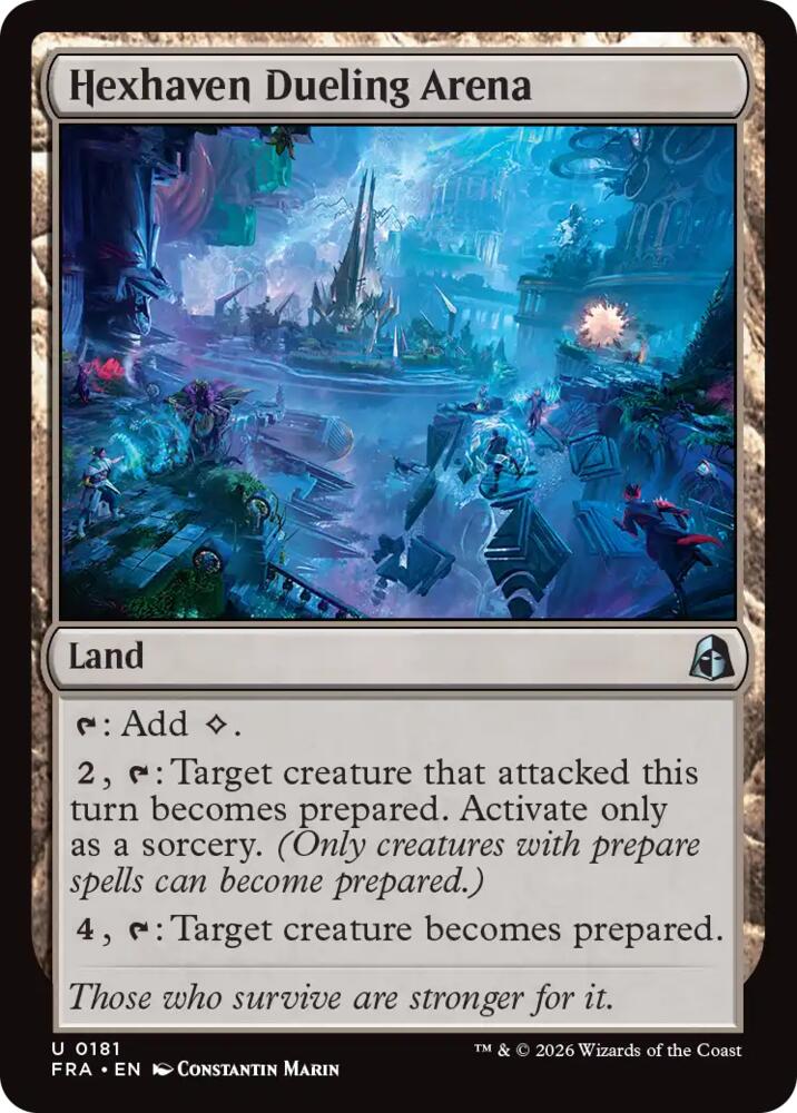 Hexhaven Dueling Arena, Reality Fracture 181