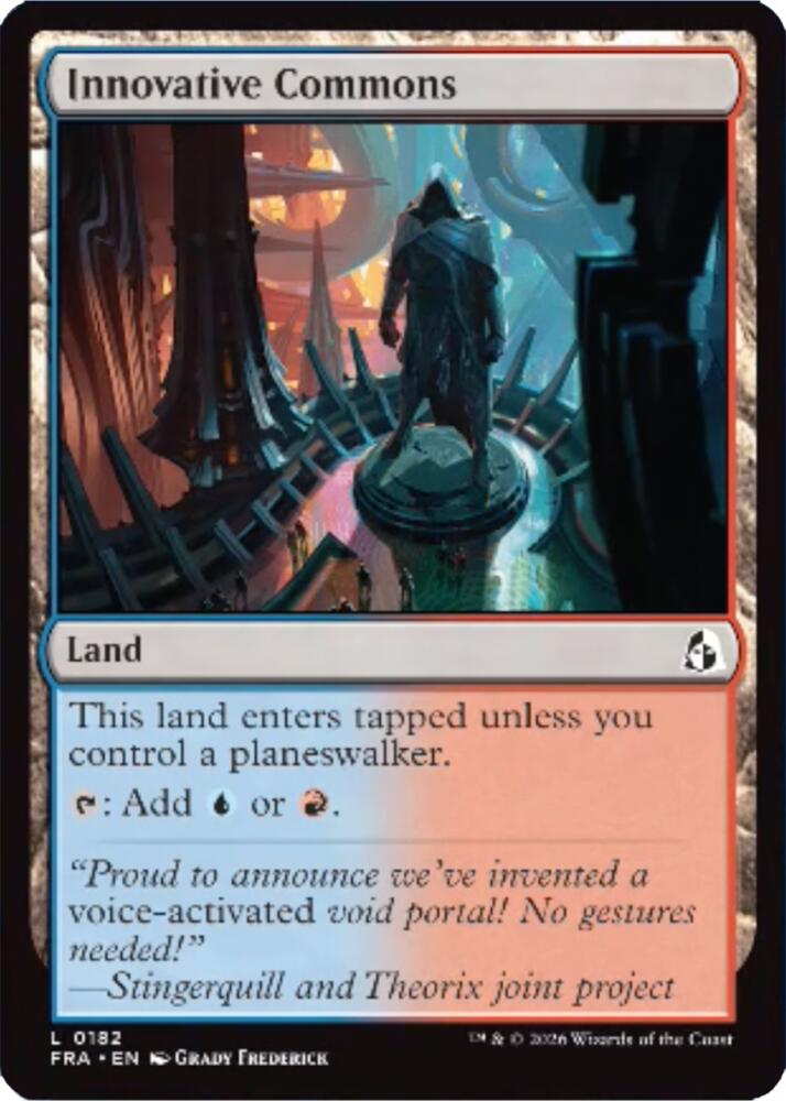 Innovative Commons, Reality Fracture 182