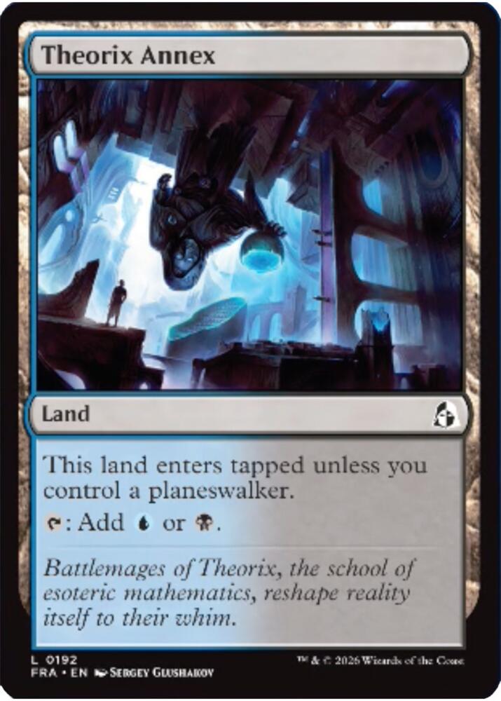 Theorix Annex, Reality Fracture 192