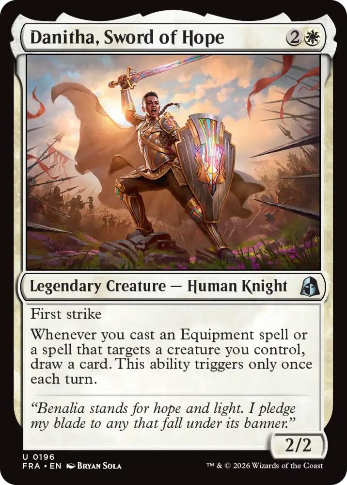 Danitha, Sword of Hope, Reality Fracture 196