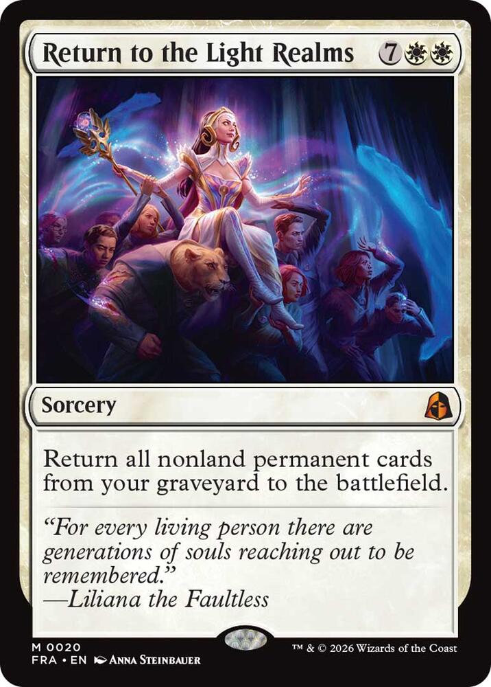 Return to the Light Realms, Reality Fracture 20