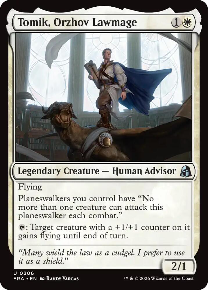 Tomik, Orzhov Lawmage, Reality Fracture 206