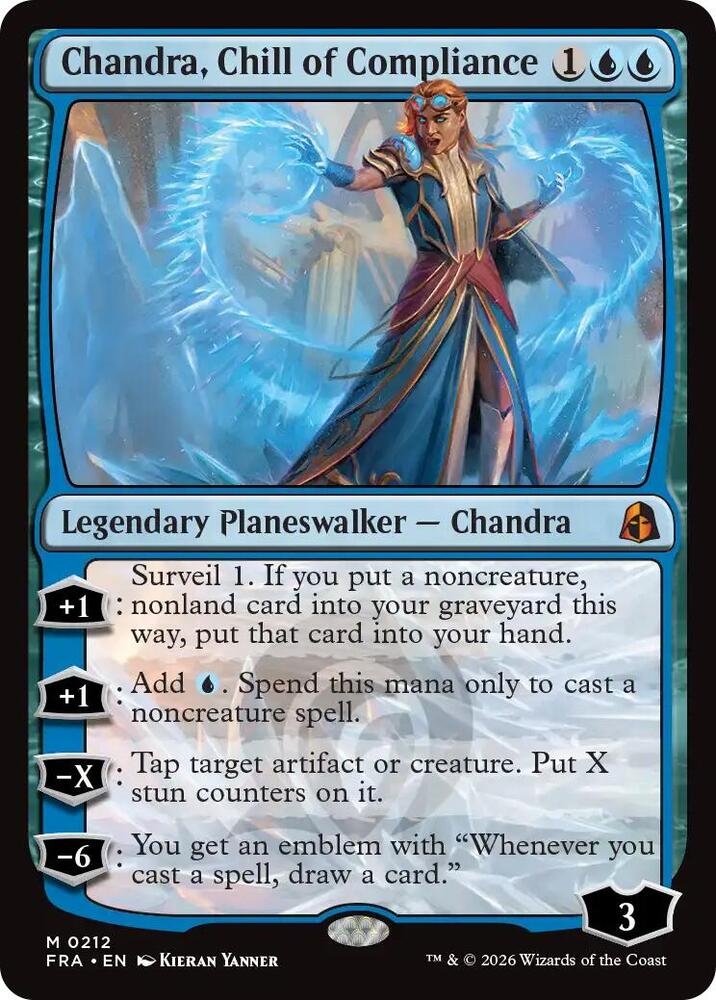 Chandra, Chill of Compliance, Reality Fracture 212