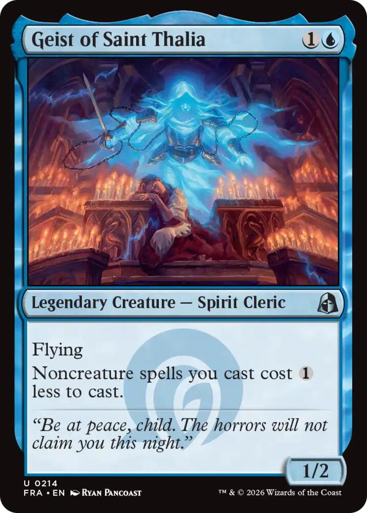 Geist of Saint Thalia, Reality Fracture 214