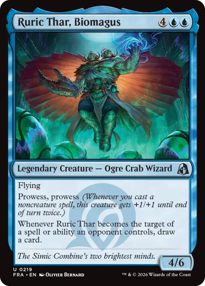 Ruric Thar, Biomagus, Reality Fracture 219
