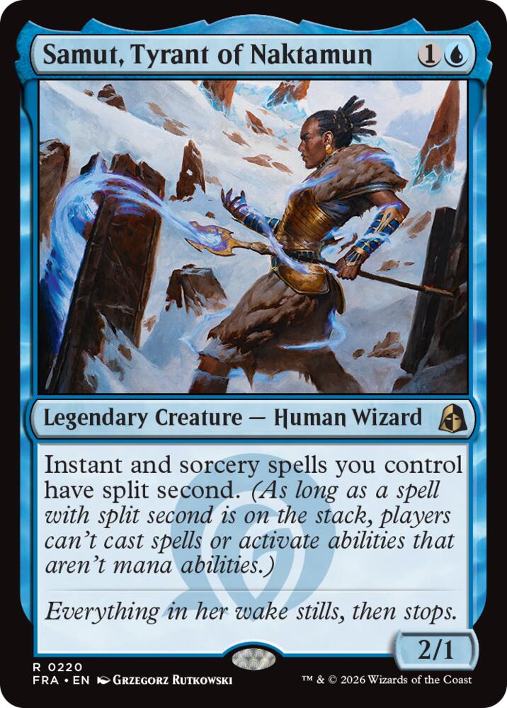 Samut, Tyrant of Naktamun, Reality Fracture 220