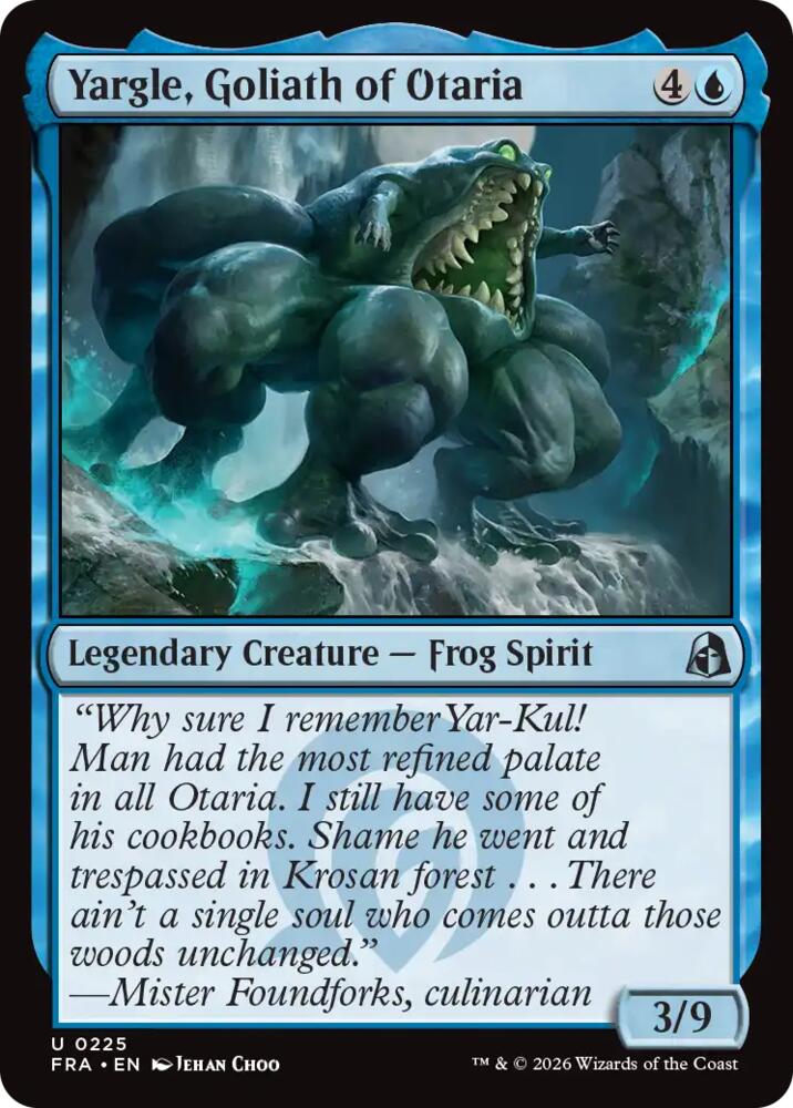 Yargle, Goliath of Otaria, Reality Fracture 225