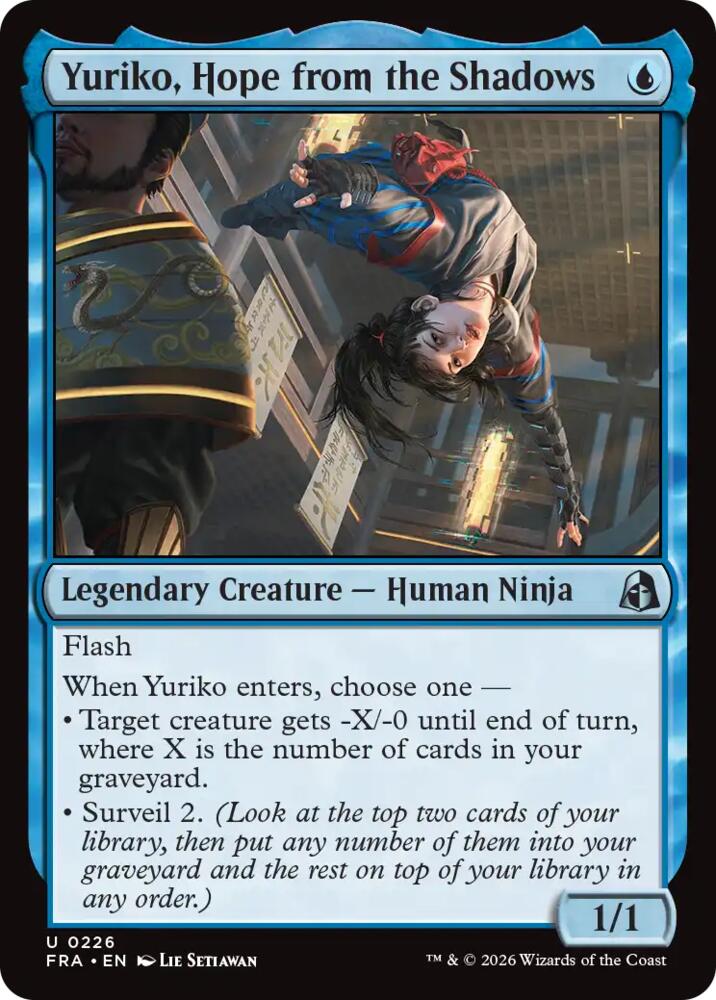 Yuriko, Hope from the Shadows, Reality Fracture 226