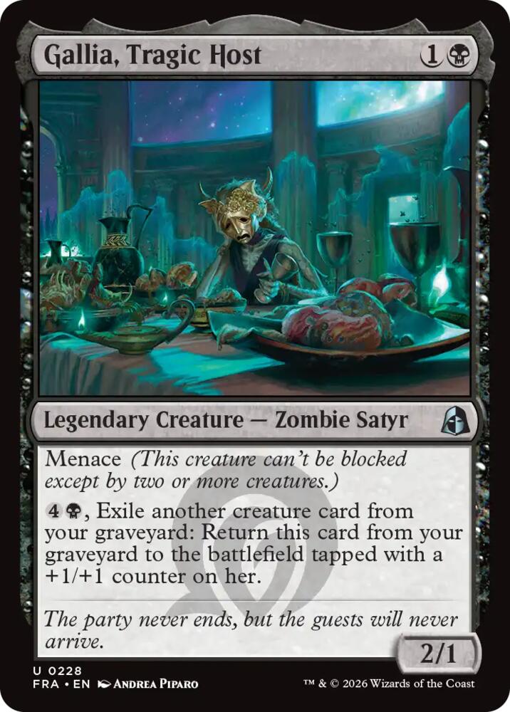 Gallia, Tragic Host, Reality Fracture 228