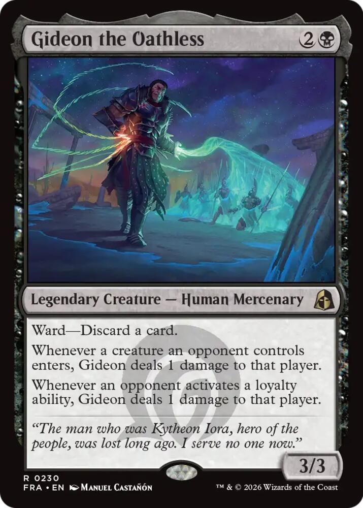 Gideon the Oathless, Reality Fracture 230