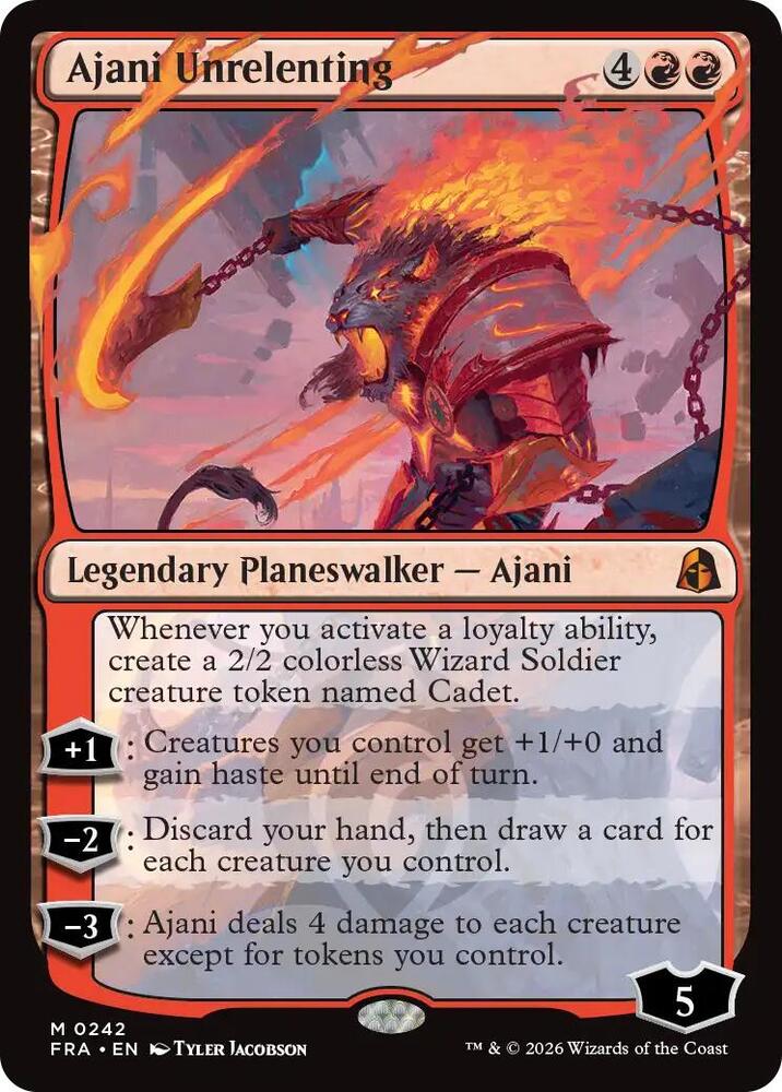 Ajani Unrelenting, Reality Fracture 242