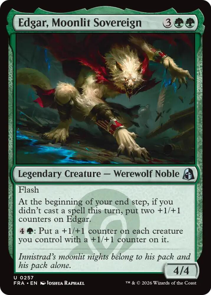Edgar, Moonlit Sovereign, Reality Fracture 257