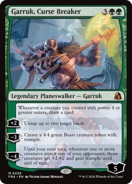 Garruk, Curse Breaker, Reality Fracture 259
