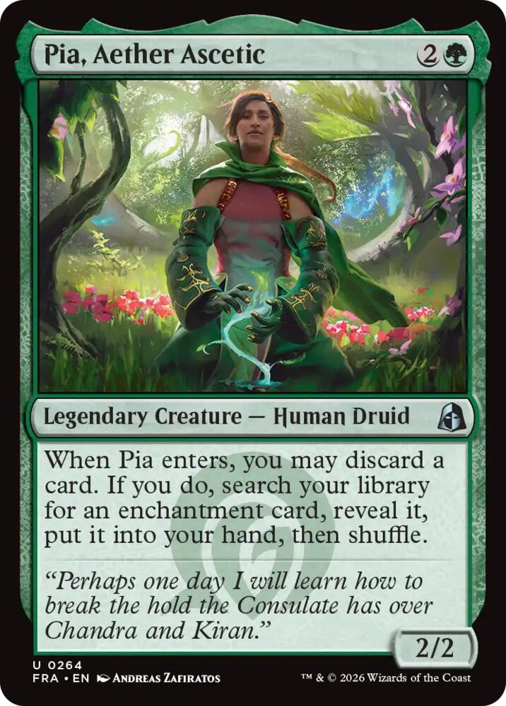 Pia, Aether Ascetic, Reality Fracture 264