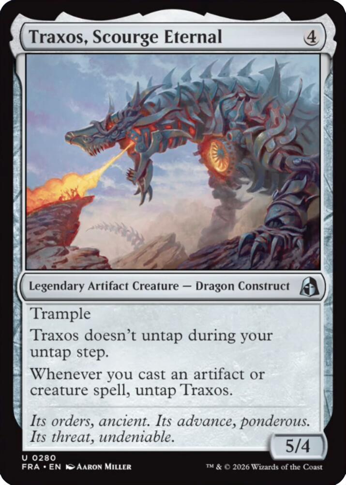 Traxos, Scourge Eternal, Reality Fracture 280