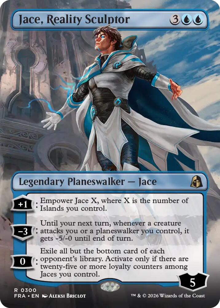 Jace, Reality Sculptor (Borderless), Reality Fracture 300