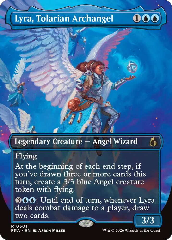Lyra, Tolarian Archangel (Borderless), Reality Fracture 301