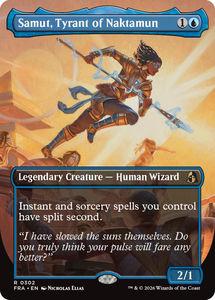 Samut, Tyrant of Naktamun (Borderless), Reality Fracture 302