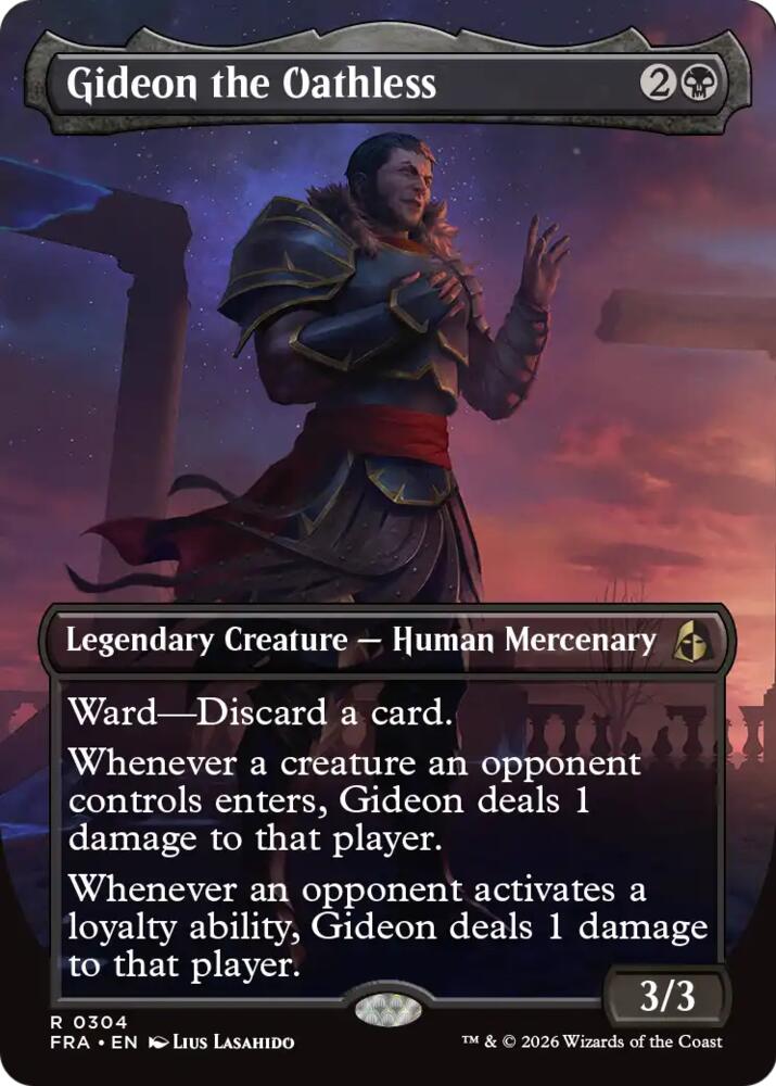 Gideon the Oathless (Borderless), Reality Fracture 304