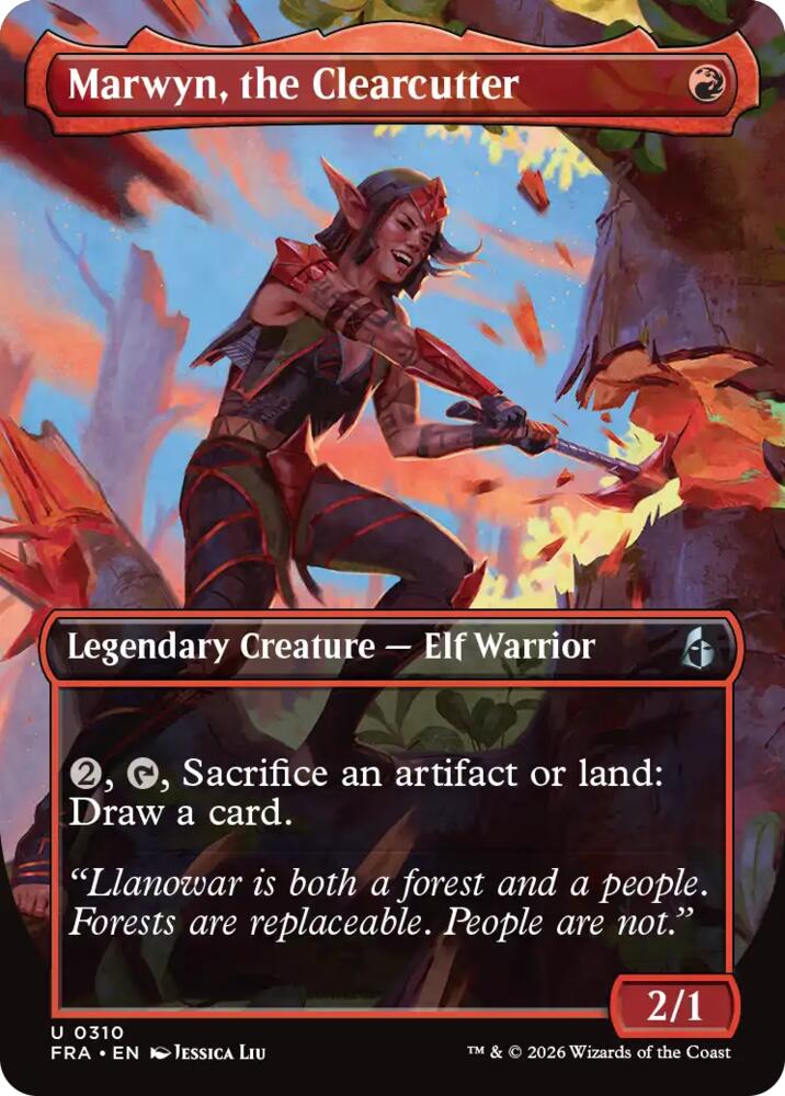 Marwyn, the Clearcutter (Borderless), Reality Fracture 310