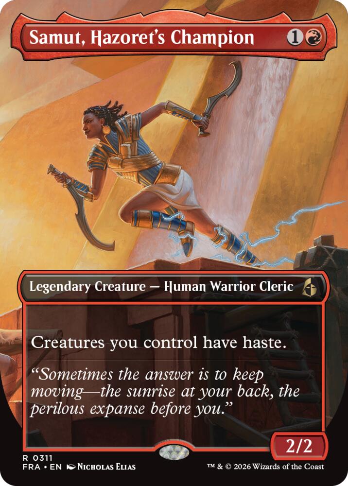 Samut, Hazoret's Champion (Borderless), Reality Fracture 311