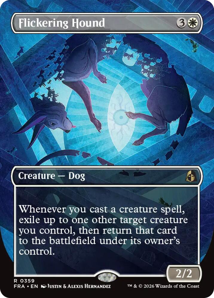 Flickering Hound (Borderless), Reality Fracture 359