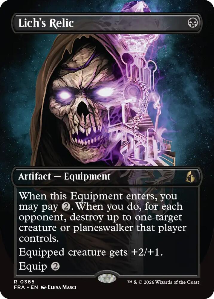 Lich's Relic (Borderless), Reality Fracture 365