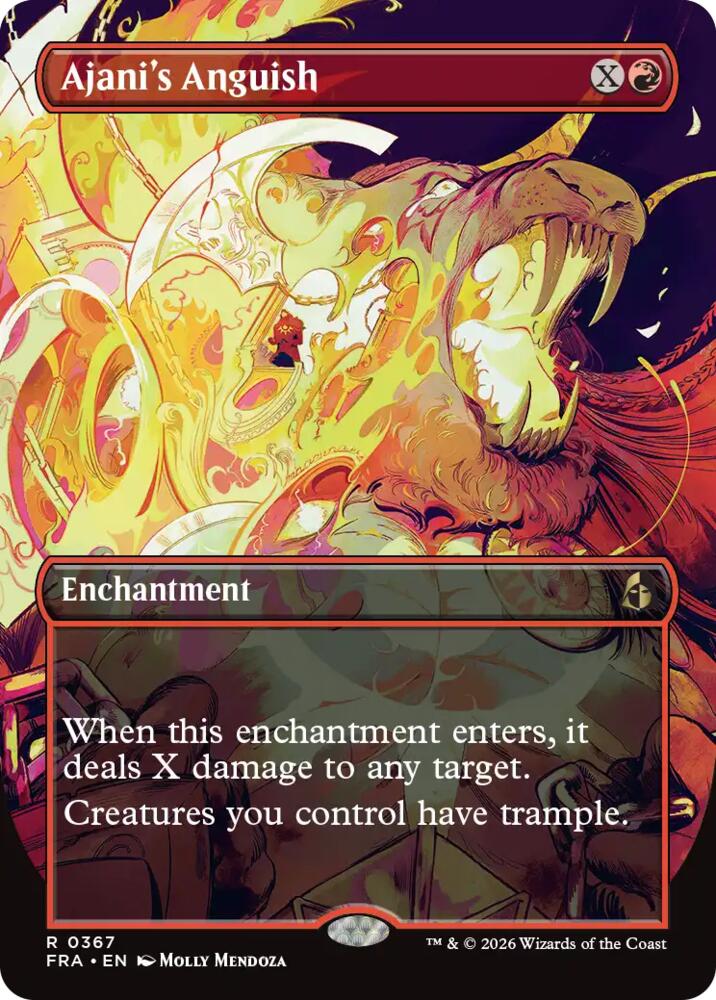 Ajani's Anguish (Borderless), Reality Fracture 367