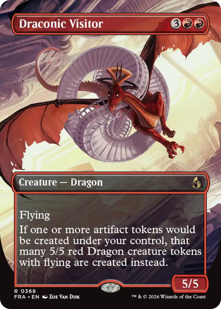 Draconic Visitor (Borderless), Reality Fracture 368